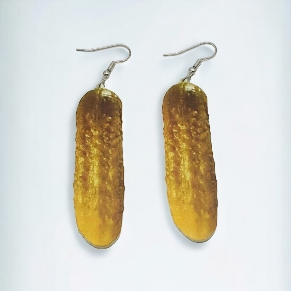Realistic Pickles Earrings